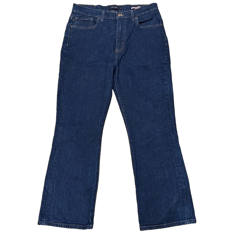 Johnny Was Marseille Baby Boot Cut Jeans Dark Wash Denim women's 31